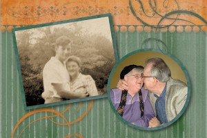 How she loved her man!